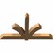 Ekena Millwork Redmond Smooth Timber Gable Bracket, Western Red Cedar, 72"W x 42"H x 5 1/2"D x 5 1/2"F, 14/12 Pitch GBW072X42X0606RED00SWR - alternate 5